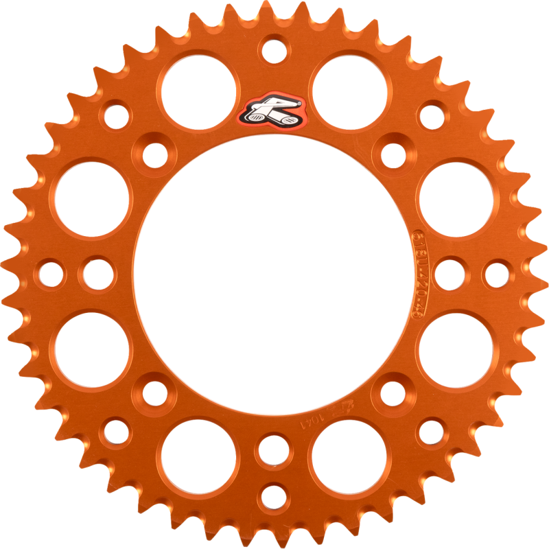 Renthal Rear Sprocket - 46T Orange