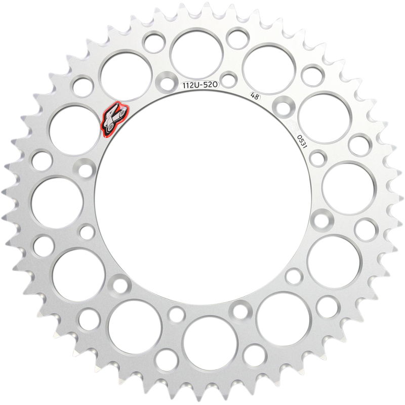 Renthal 48T Rear Sprocket - Silver