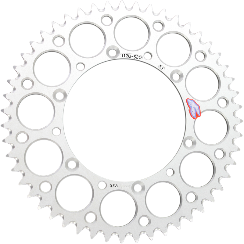 Renthal 51T Rear Sprocket - Silver