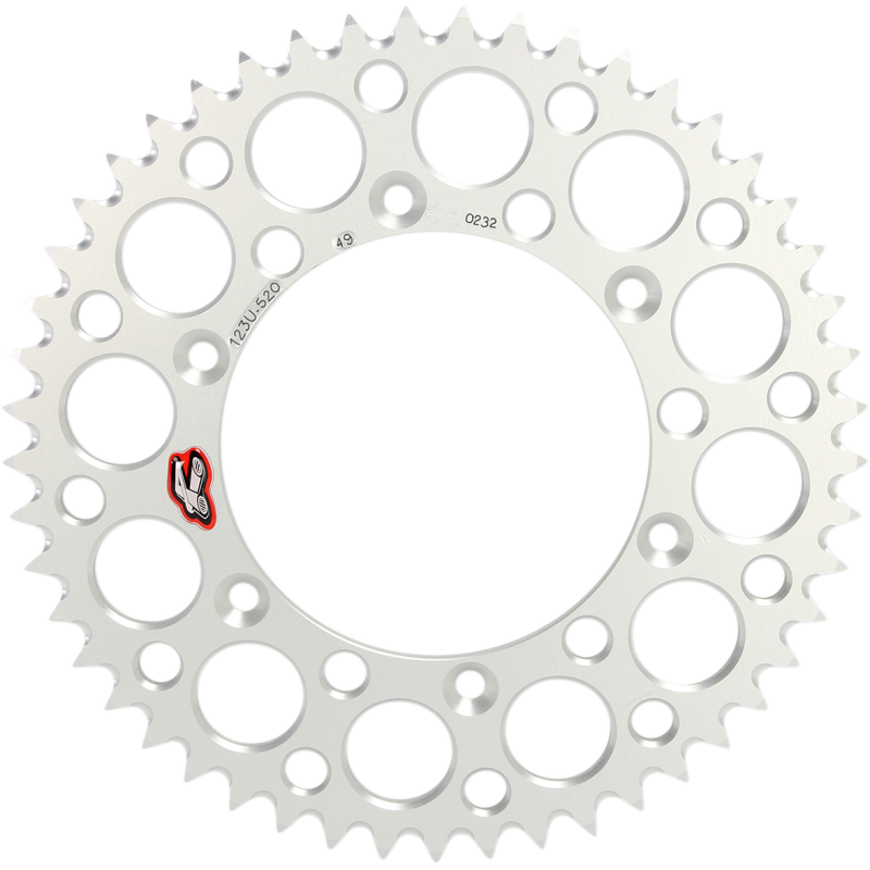 Renthal 49T Rear Sprocket - Silver