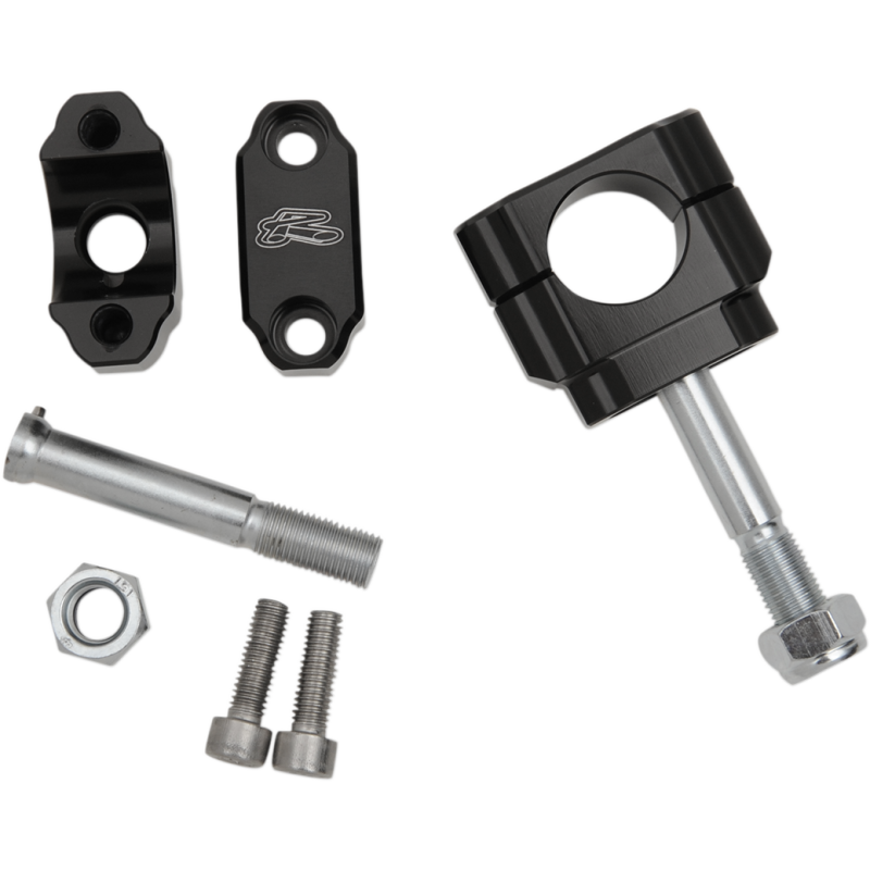 Renthal Rubber-Mounted Clamp - No Offset (CL002)