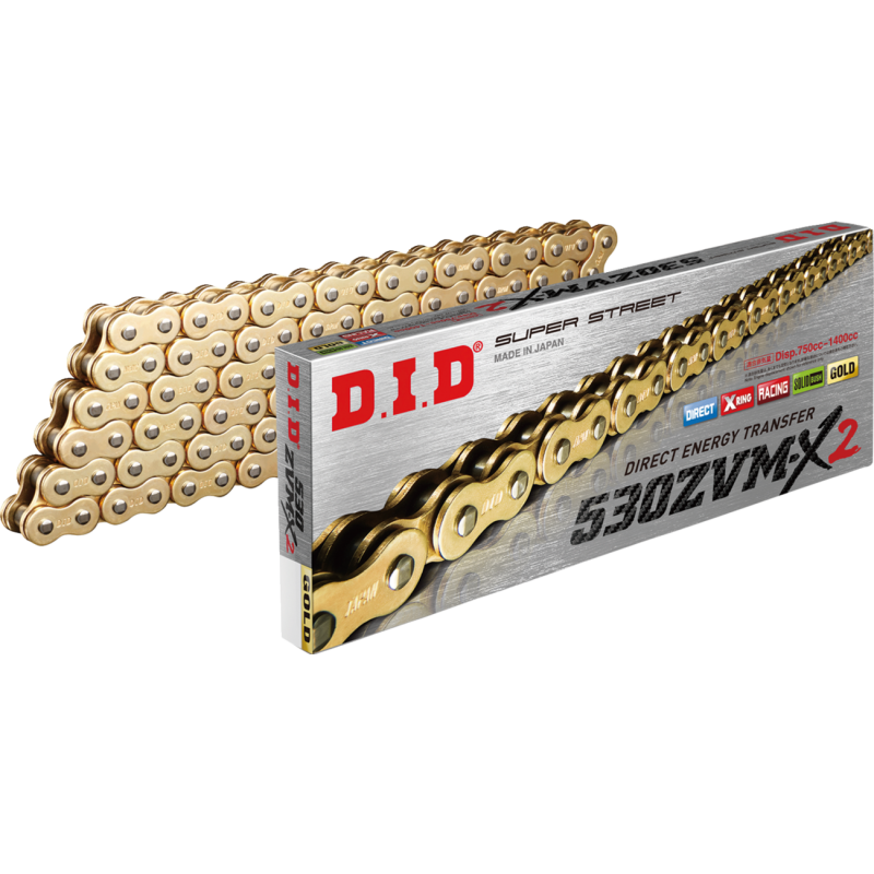 530ZVMX2 Chain Gold 120 Links