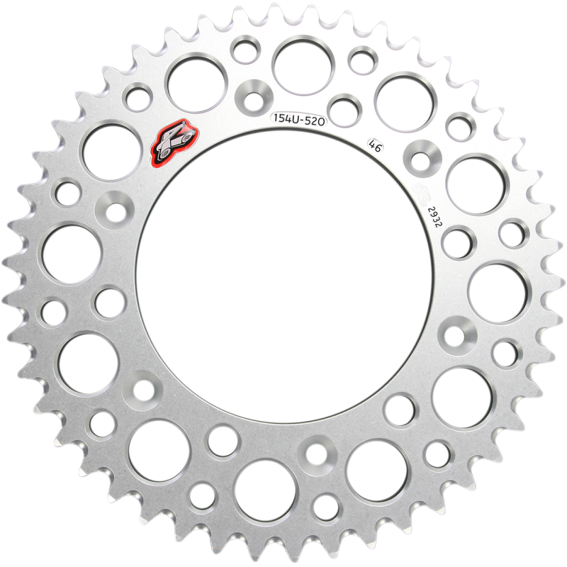 Renthal Rear Sprocket - 46T Silver