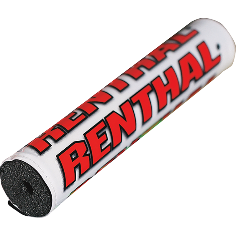 Renthal SX Crossbar Pad 10" - White/red