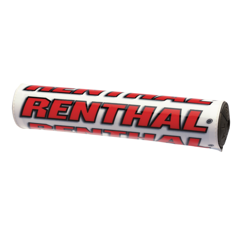 Renthal SX Crossbar Pad 10" - White/red