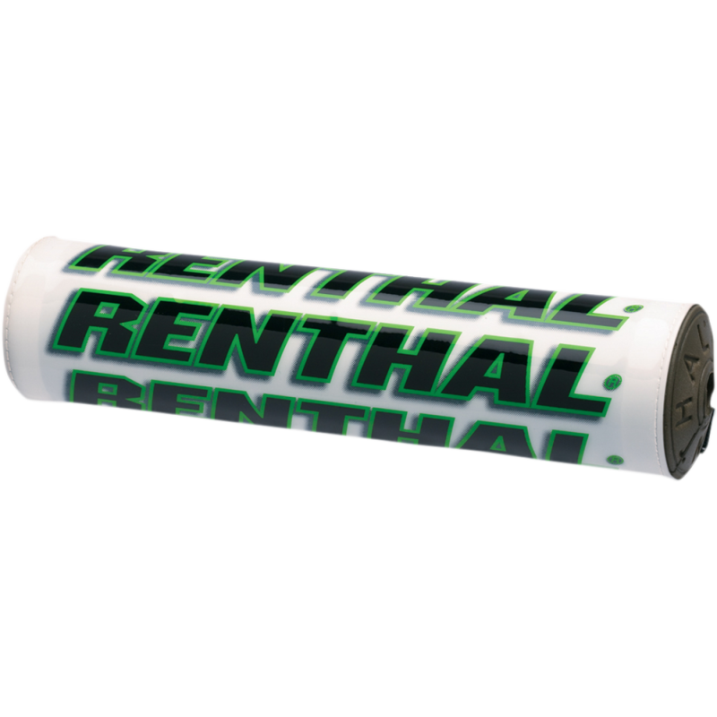 Renthal SX Crossbar Pad 10" - White/green