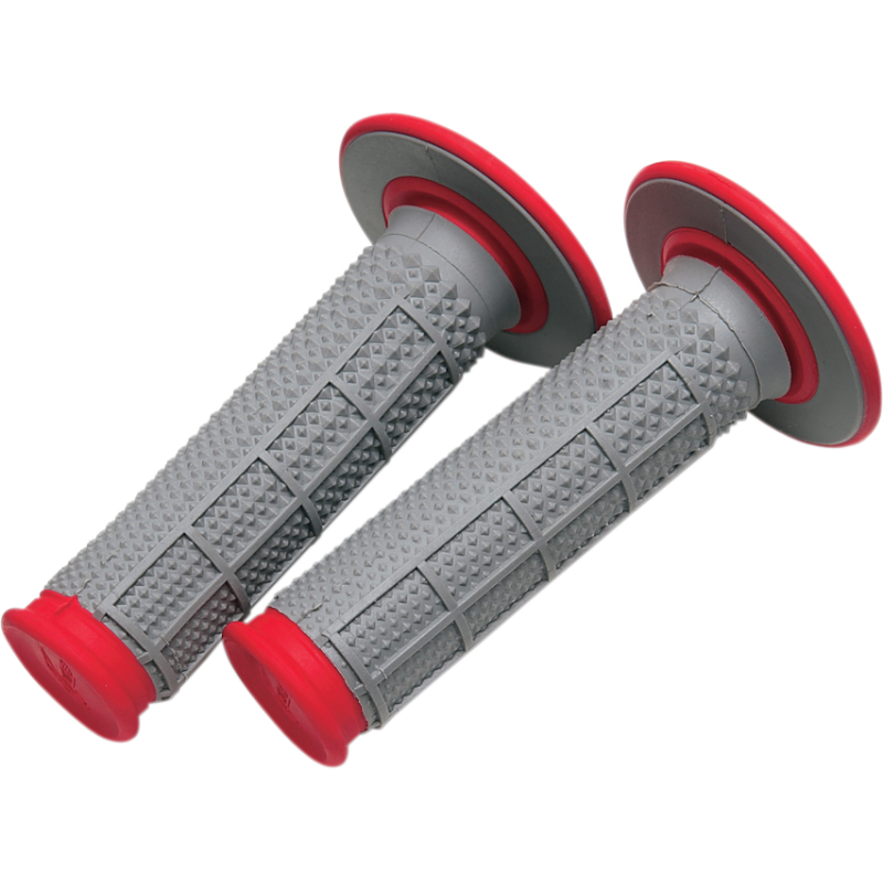 Renthal Tapered Dual-Compound Grips - Red