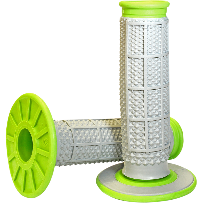 Renthal Tapered Dual-Compound Grips - Green