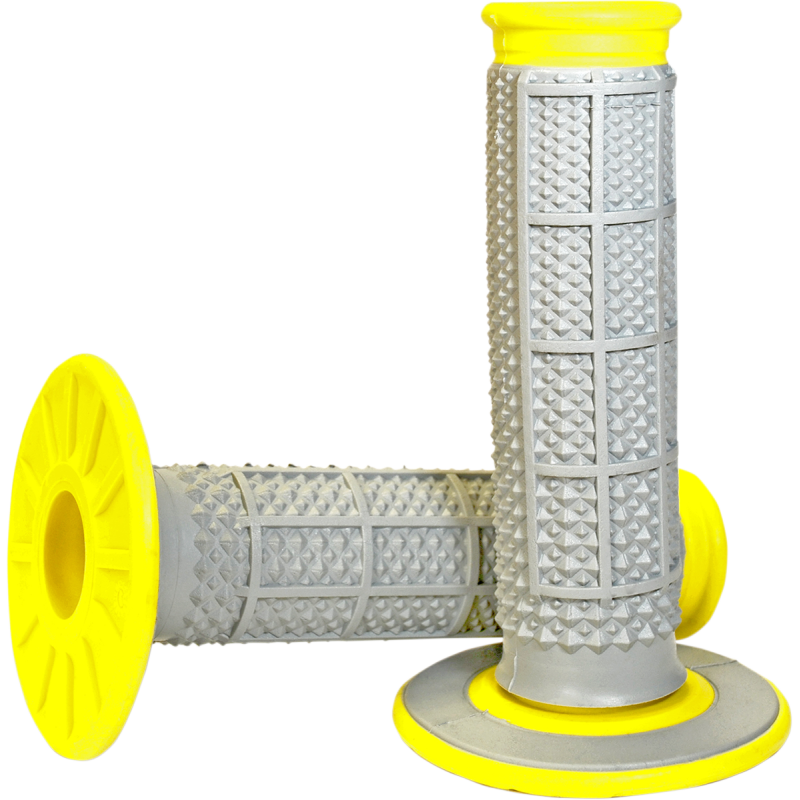 Renthal Tapered Dual-Compound Grips - Yellow