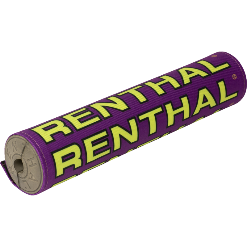 Renthal Vintage SX Crossbar Pad - Purple/black/yellow