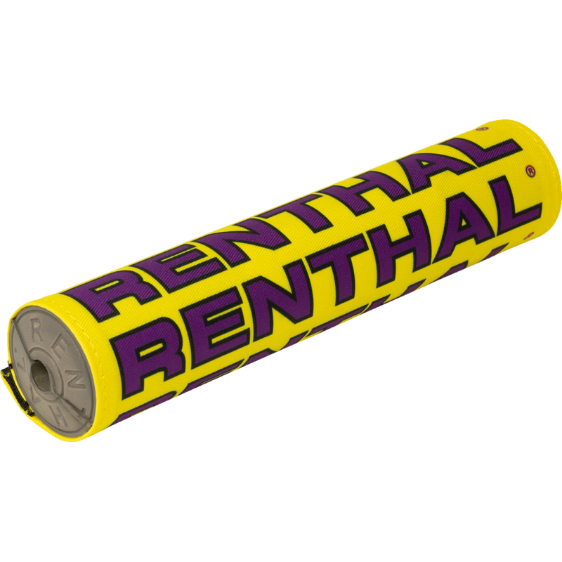 Renthal Vintage SX Crossbar Pad - Yellow/black/purple