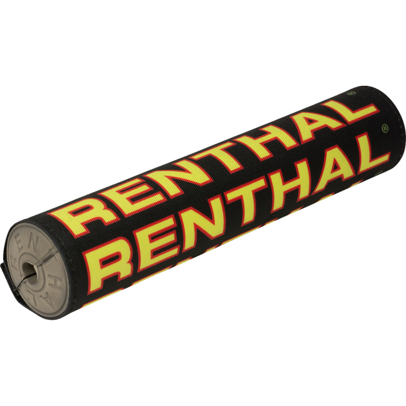 Renthal Vintage SX Crossbar Pad - Black/red/yellow
