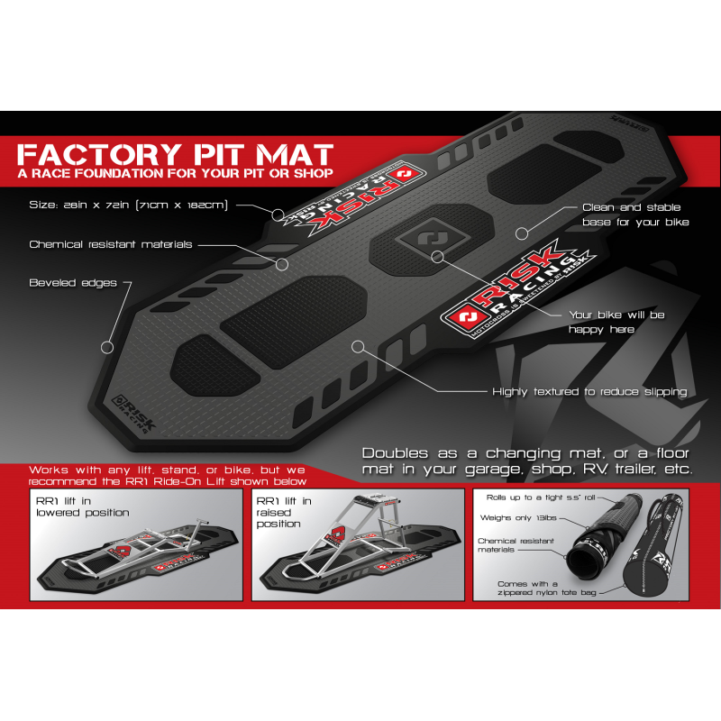 Risk Racing Factory Pit Mat