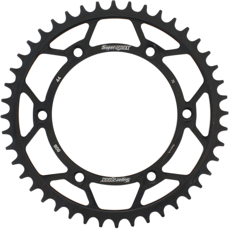 Supersprox Steel Rear Sprocket, Black - 44T