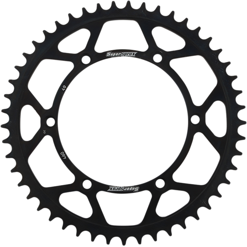 Supersprox Steel Rear Sprocket - 49T Black