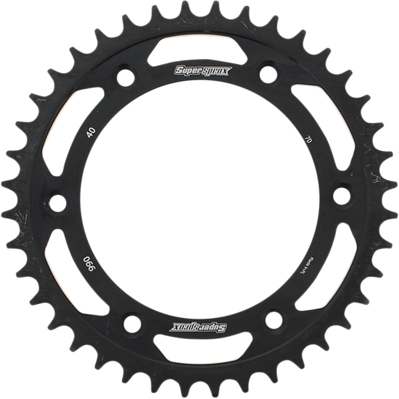Supersprox Steel Rear Sprocket - 40T Black