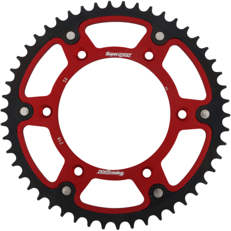 Supersprox Rear Sprocket - 50T (Stealth/red)