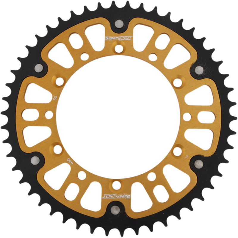 Supersprox Stealth Rear Sprocket - 50T Gold