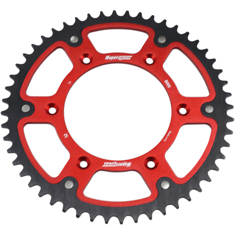 Supersprox Steel Rear Sprocket - 48T Black