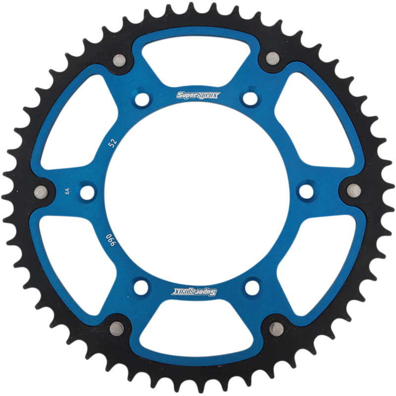 Supersprox Stealth Rear Sprocket - 52T Blue