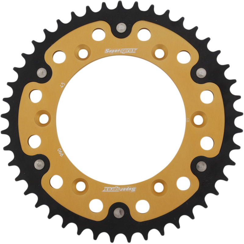 Stealth/gold Rear Sprocket - 45T