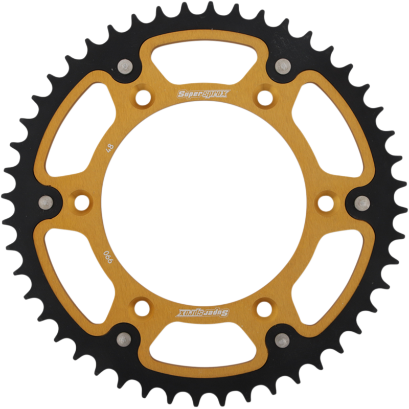 Stealth/gold Rear Sprocket - 48T