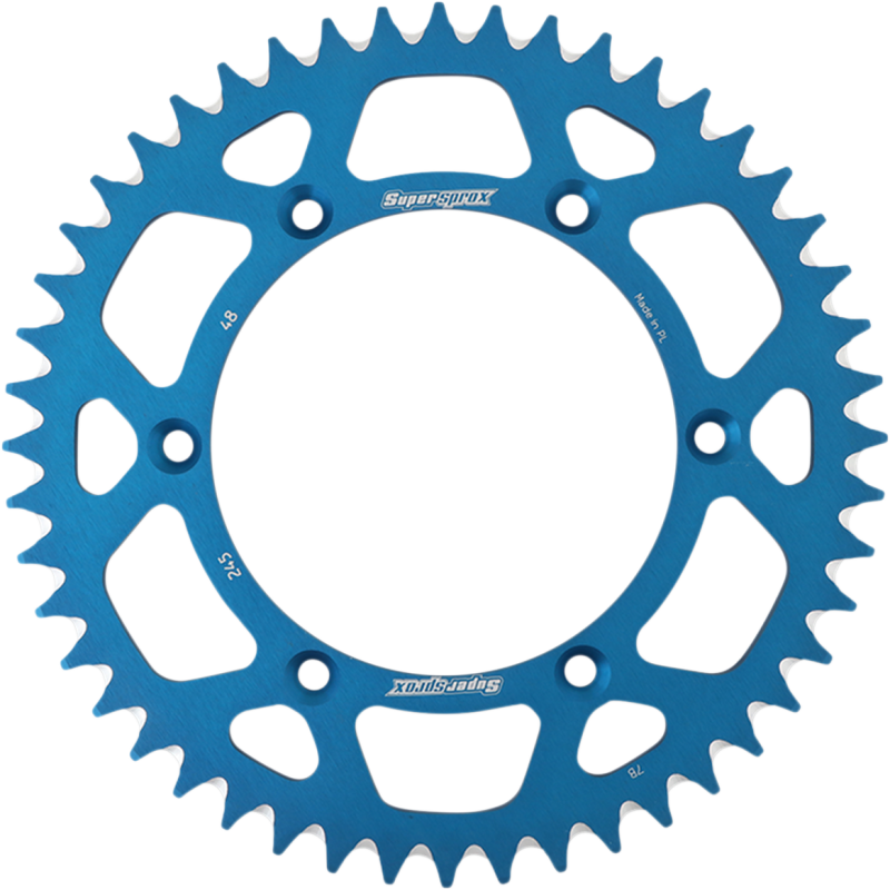 Rear Sprocket - 48T (Aluminum/Blue)