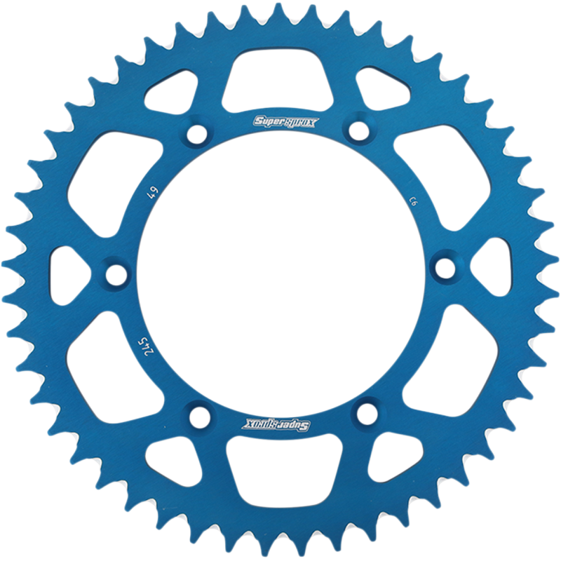 Rear Sprocket - 49T (Aluminum/Blue)
