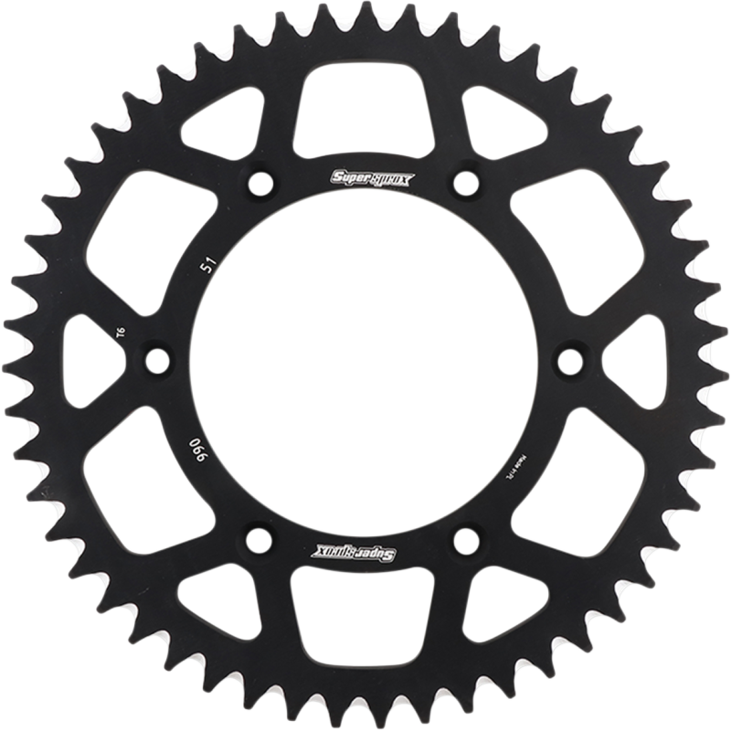 Aluminum/black Rear Sprocket - 51T