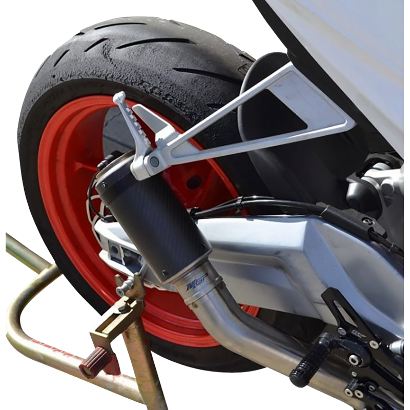 MGP Full Exhaust System - Aprilia RS 660 - Stainless/Stinger Carbon