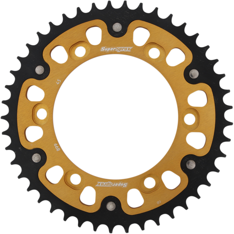 Supersprox 45T Stealth Rear Sprocket - Gold