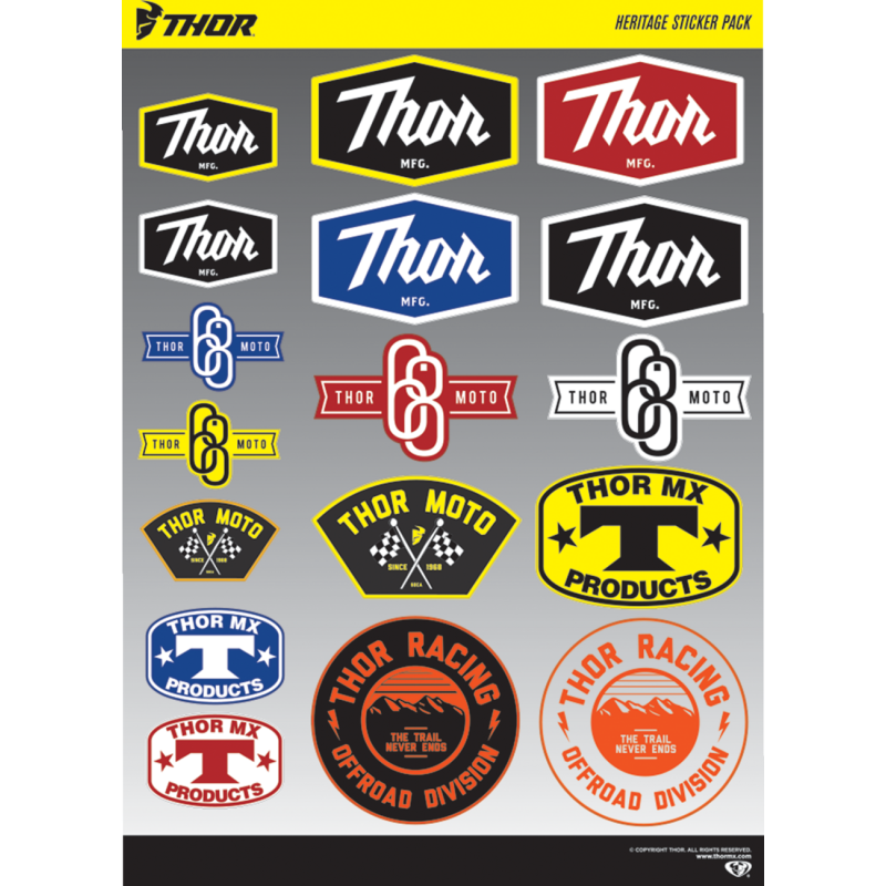 Thor Decal Sheets
