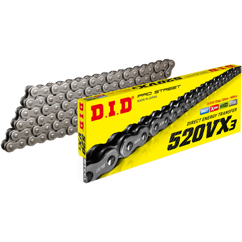 520VX3 Chain - 110 Links, Natural