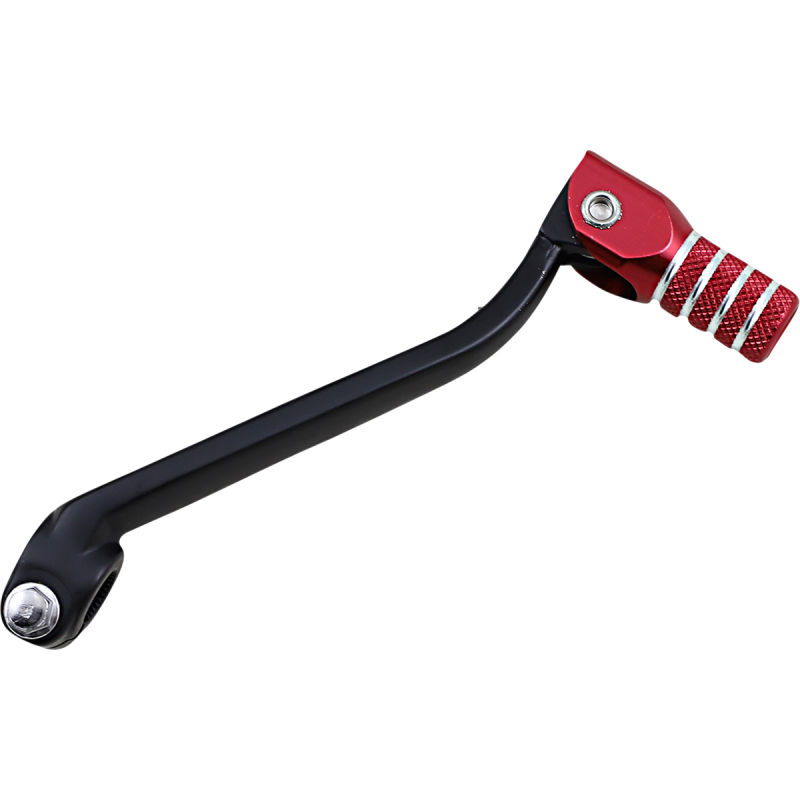 TMV Shift Lever - Honda CR85R 03-07 (Black/red)