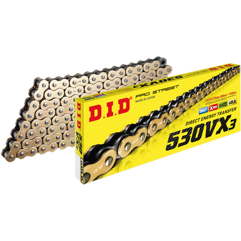 530VX3 Chain Gold 120 Links