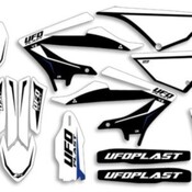 (image for) UFO Graphics Only Kit - Stokes (white)