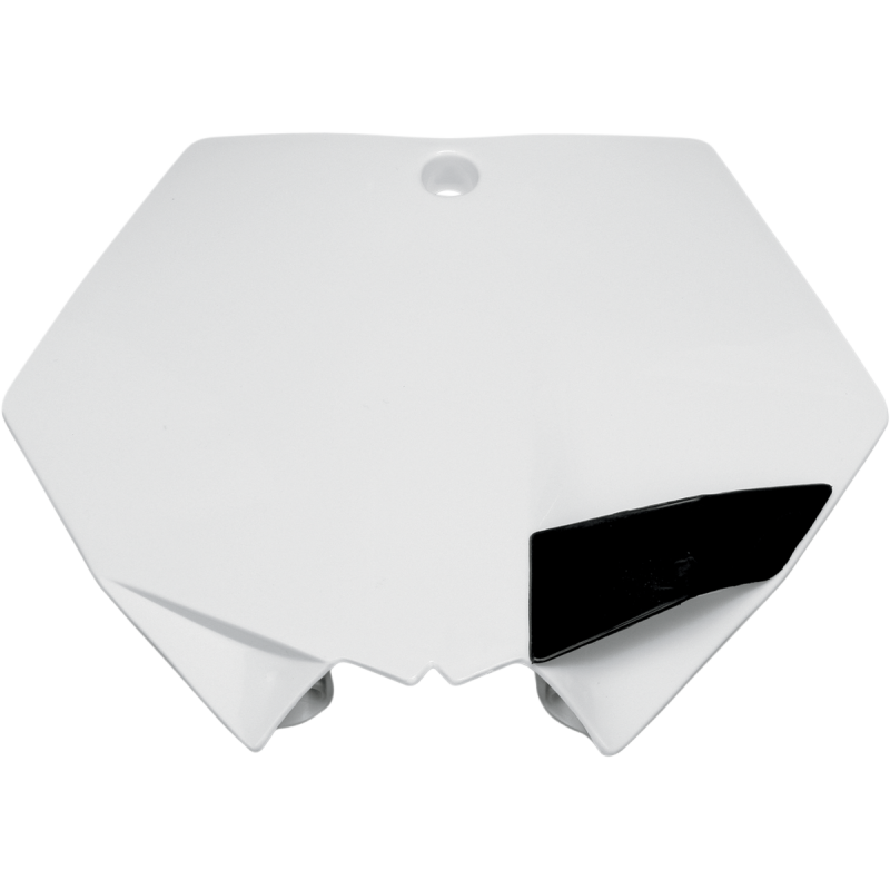 Front Number Plate - White
