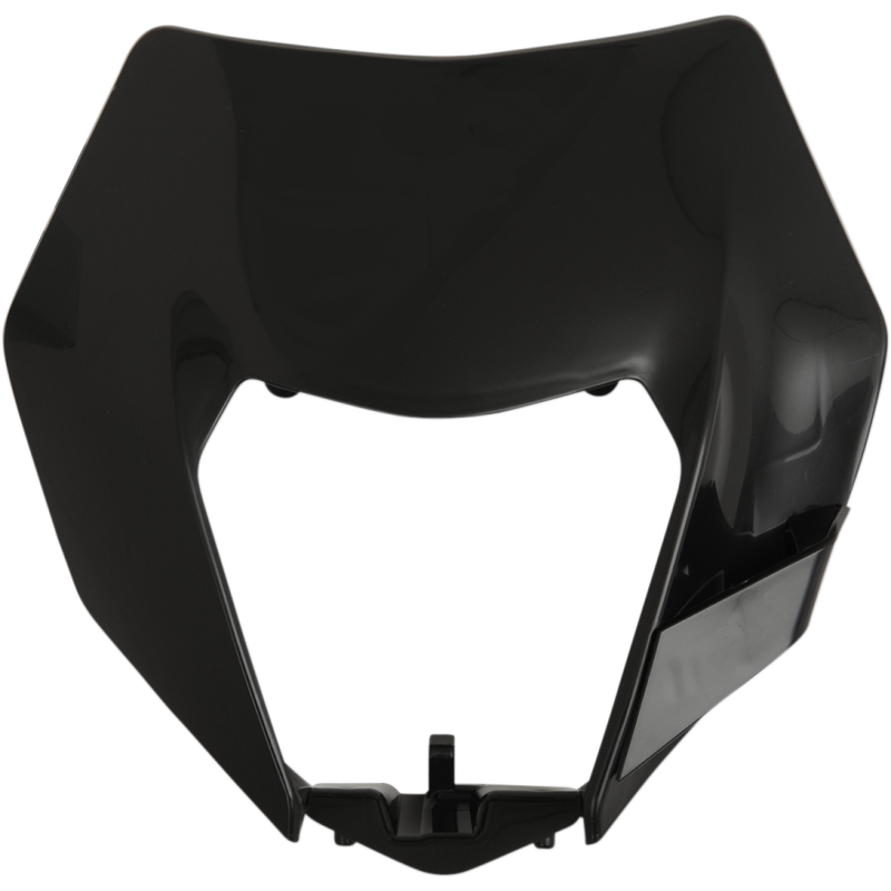 Headlight Plastic - Black