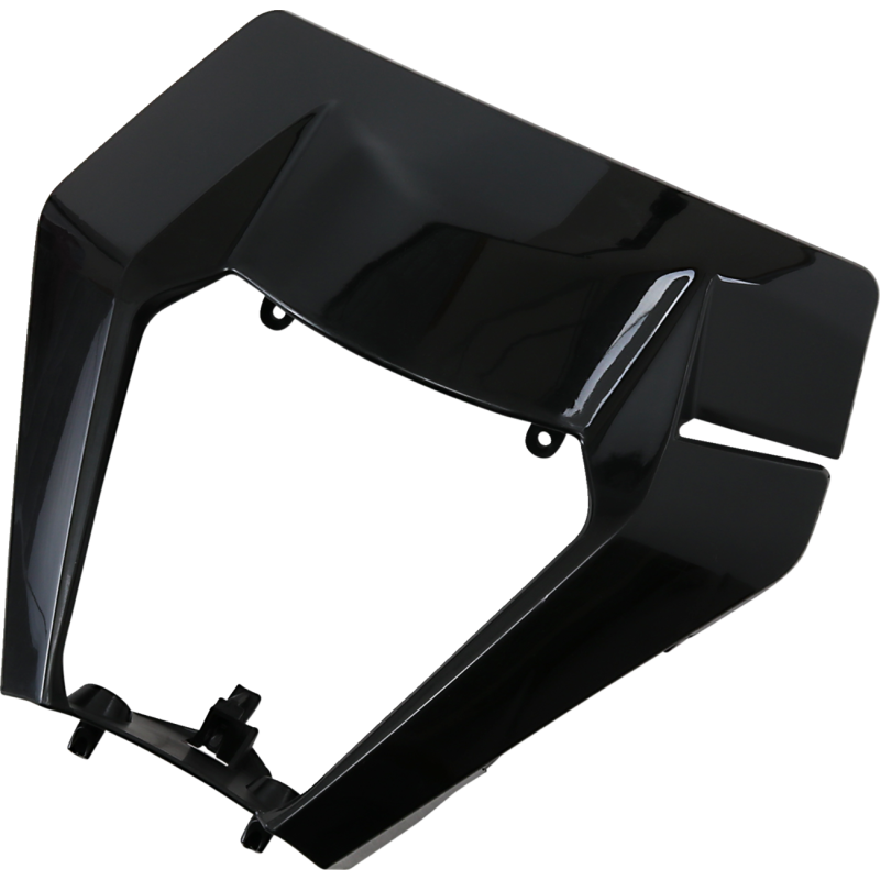 Headlight Plastic - Black