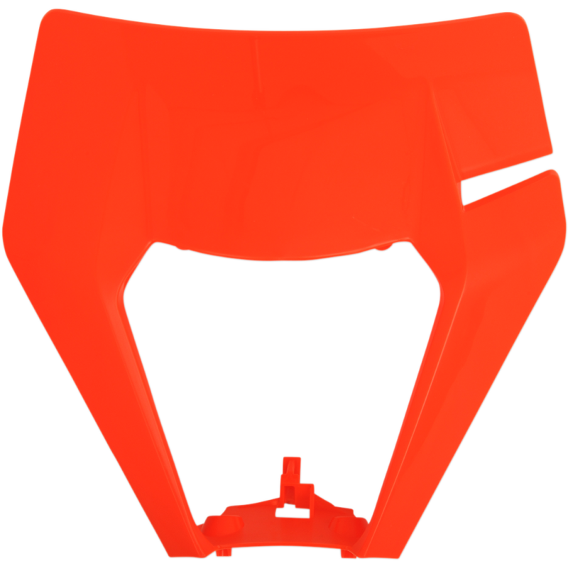 Headlight Plastic - Neon orange