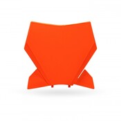 (image for) UFO Front Number Plate - Neon orange
