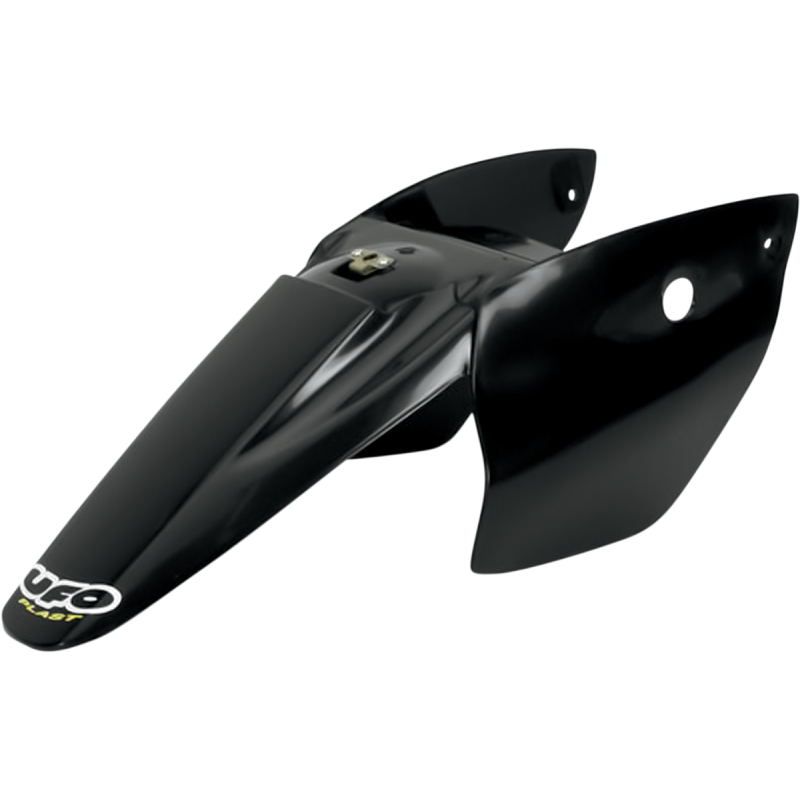 Rear Fender with Side Panels - Black