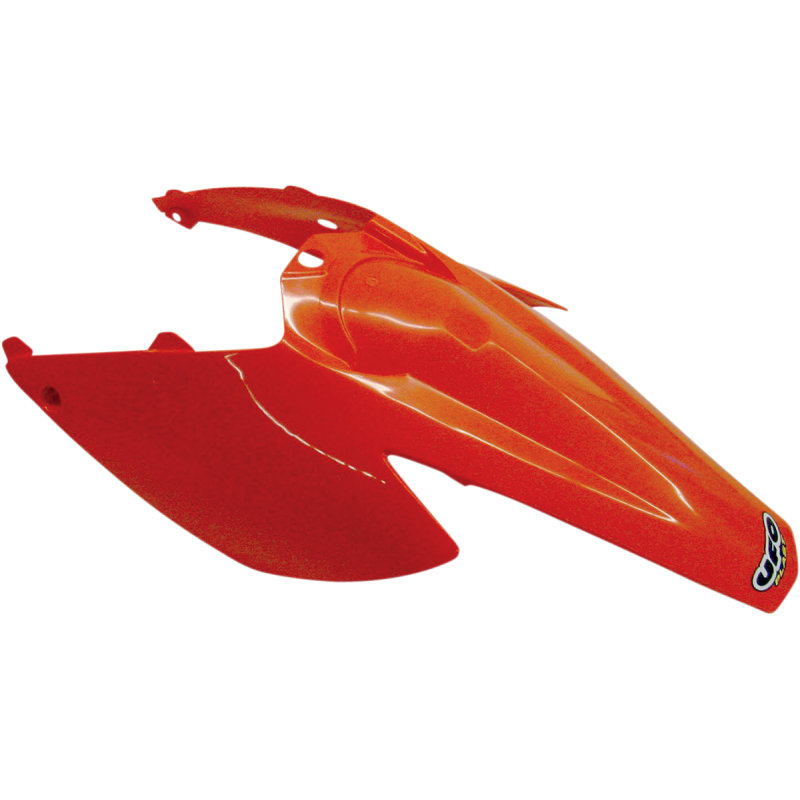 Rear Fender with Side Panels - 98-22 KTM orange