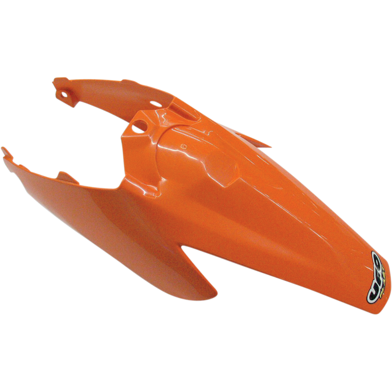 Rear Fender with Side Panels - 98-22 KTM orange