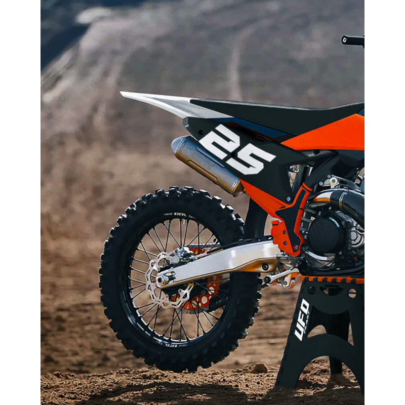 Complete Body Kit - White/orange/black