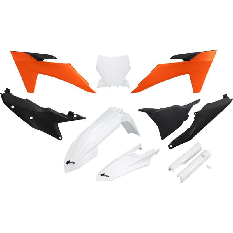 Complete Body Kit - Black/orange/white