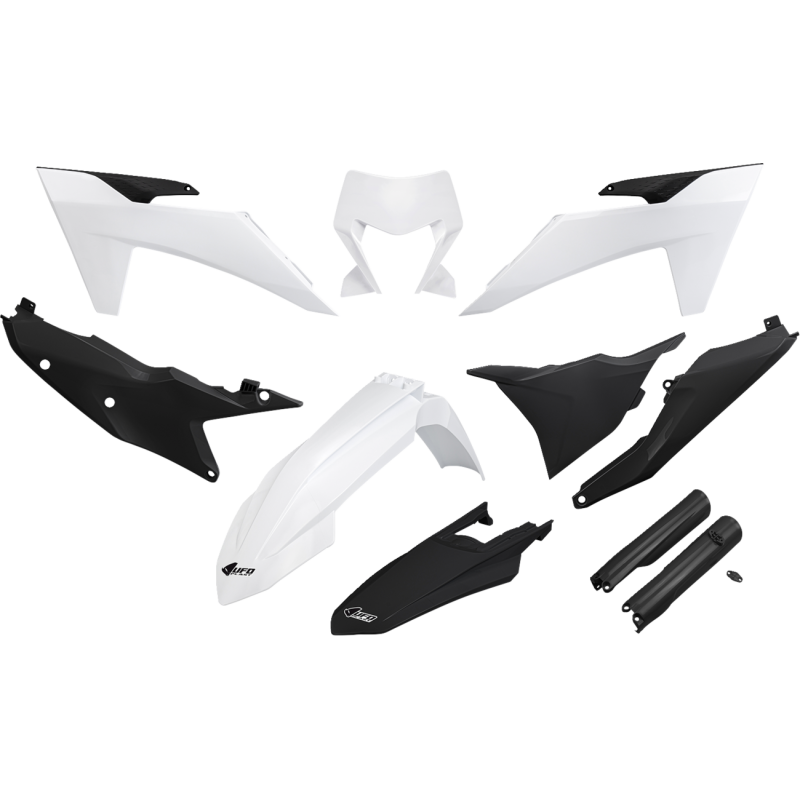 Complete Body Kit - White/black