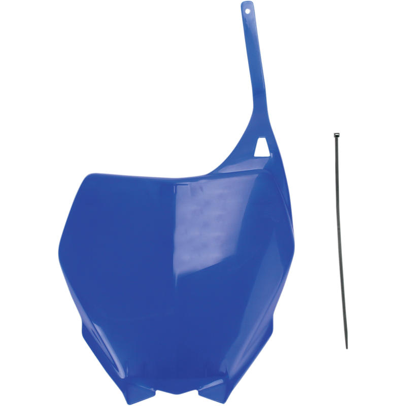 Front Number Plate - Reflex blue