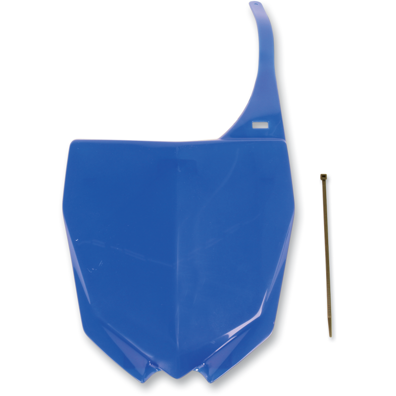 Front Number Plate - Reflex blue