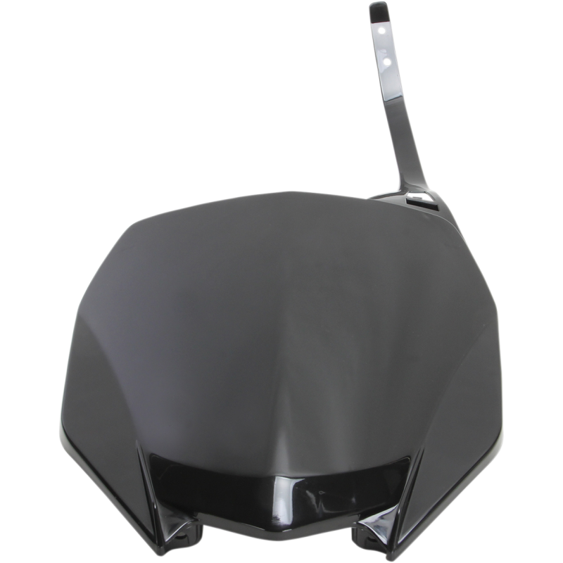 Front Number Plate - Black
